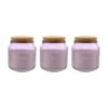Dunelm Pack Of 3 Lavender Jar Candles With Cork Lid -Cool Decoration 30734520