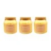 Dunelm Pack Of 3 Sandalwood Jar Candles With Cork Lid -Cool Decoration 30734521