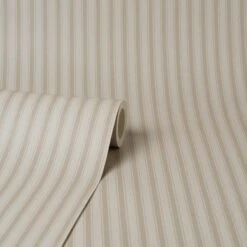 Dunelm Ticking Natural Striped Wallpaper -Cool Decoration 30737209 alt03