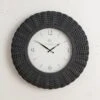 Dunelm Churchgate Wicker Silent Clock -Cool Decoration 30739763 alt01