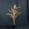 Scottish Everlastings Artificial Gold Palm Tree 120cm