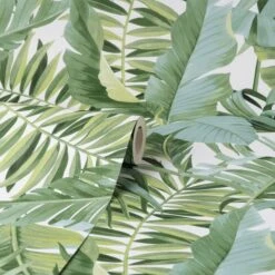 Fine Décor Wallpaper Tropical Maui Green Wallpaper -Cool Decoration 30747095 alt02