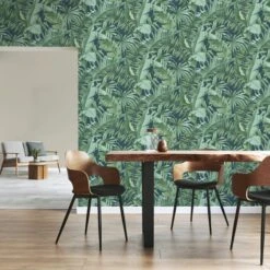 Fine Décor Wallpaper Tropical Navy Maui Wallpaper -Cool Decoration 30747096 alt03