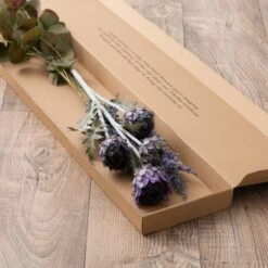 Dunelm Thistle Berry And Eucalyptus Letterbox Bouquet -Cool Decoration 30748822 alt03