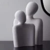 Dunelm Curves Ceramic Figure Set -Cool Decoration 30749202