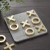 Dunelm Faux Marble Noughts And Cross Game 19cm 2 Dunelm Faux Marble Noughts And Cross Game 19cm -Cool Decoration 30752382