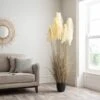Dunelm Artificial Cream Pampas In Pot 180cm