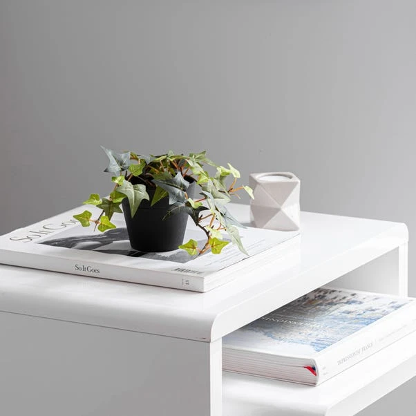 Dunelm Artificial Trailing Ivy In Black Pot 45cm 3 Dunelm Artificial Trailing Ivy In Black Pot 45cm