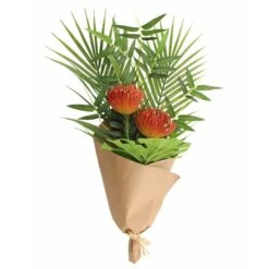 Dunelm Florals Forever Tropical Banksia And Foliage Bouquet -Cool Decoration 30753321 alt04