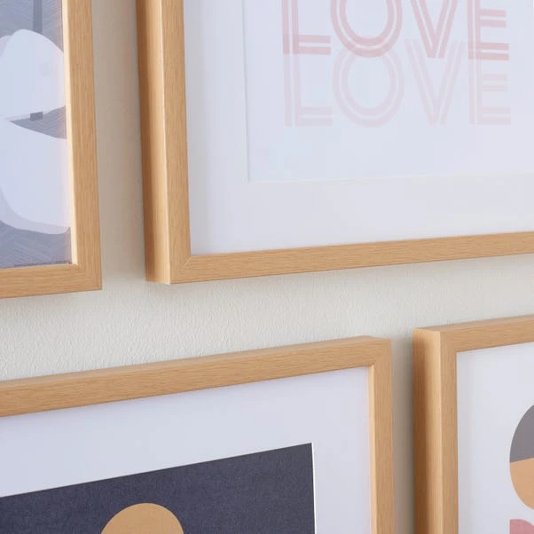 Dunelm Pack Of 7 Essentials Gallery Photo Frame 4 Dunelm Pack Of 7 Essentials Gallery Photo Frame - Image 2