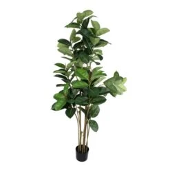 Dunelm Artificial Rubber Tree 180cm -Cool Decoration 30754631 alt04