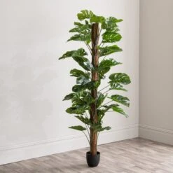 Dunelm Artificial Monstera Tree 180cm -Cool Decoration 30754635 alt03