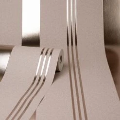 Platinum Rosco Foil Stripe Blush Wallpaper -Cool Decoration 30756997 alt03