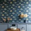Dunelm Watercolour Fish Wallpaper -Cool Decoration 30757402