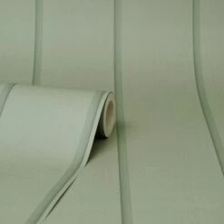 Dunelm Wood Panel Sage Wallpaper -Cool Decoration 30757414 alt01