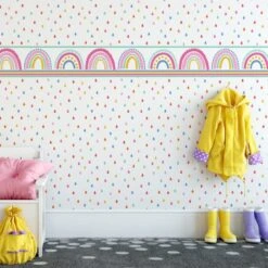 Dunelm Rainbow Wallpaper Border