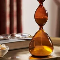 Dunelm Luxe Traveller Amber Sand Timer -Cool Decoration 30764870 alt01