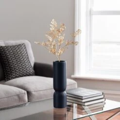 Dunelm Artificial Maidenhair Fern Gold 75cm