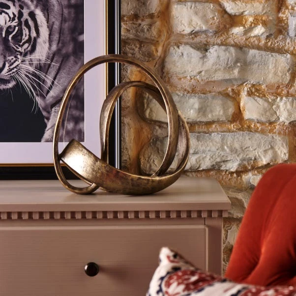 Dunelm Luxe Traveller Ornament Bronze 28cm 3 Dunelm Luxe Traveller Ornament Bronze 28cm