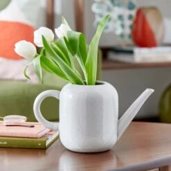 Dunelm Elements Sculpted Watering Can -Cool Decoration 30765968 alt01