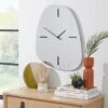 Dunelm Frameless Pebble Clock -Cool Decoration 30766299