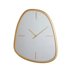 Dunelm Gold Pebble Clock 7 Dunelm Gold Pebble Clock -Cool Decoration 30766300 alt02