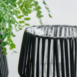 Dunelm Set Of 3 Recycled Plastic Plant Pots -Cool Decoration 30766516 alt02