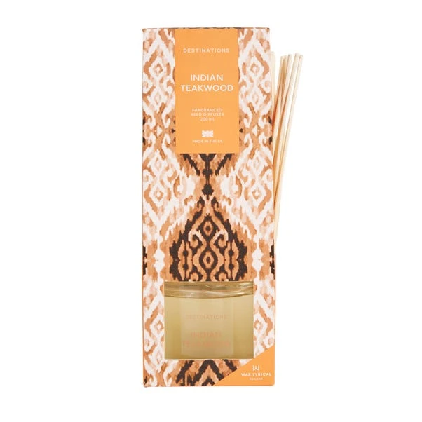 Wax Lyrical Indian Teak Wood Diffuser 200ml 4 Wax Lyrical Indian Teak Wood Diffuser 200ml - Image 2