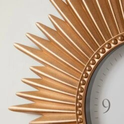 Dunelm Luxe Traveller Starburst Clock 60cm -Cool Decoration 30766814 alt01
