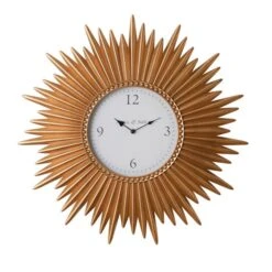 Dunelm Luxe Traveller Starburst Clock 60cm -Cool Decoration 30766814 alt02