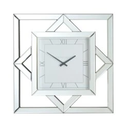 Dunelm Luxe Geo Clock 50cm -Cool Decoration 30767167 alt02