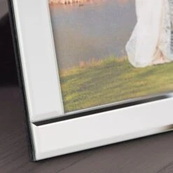 Dunelm Luxe Mirrored Photo Frame 7" X 5" (18 X 13cm) -Cool Decoration 30767200 alt01