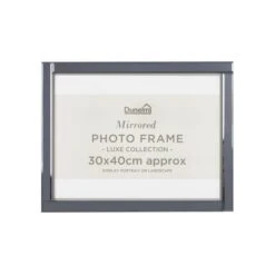 Dunelm Luxe Smoked Photo Frame 16" X 12" (30cm X 40cm) 7 Dunelm Luxe Smoked Photo Frame 16" X 12" (30cm X 40cm) -Cool Decoration 30767204 alt02