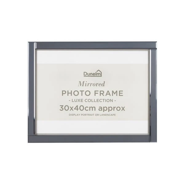 Dunelm Luxe Smoked Photo Frame 16" X 12" (30cm X 40cm) 5 Dunelm Luxe Smoked Photo Frame 16" X 12" (30cm X 40cm) - Image 3
