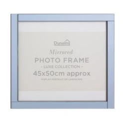 Dunelm Luxe Smoked Photo Frame 20" X 18" (50cm X 45cm) -Cool Decoration 30767205 alt02