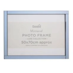 Dunelm Luxe Smoked Photo Frame 20" X 27" (50cm X 70cm) -Cool Decoration 30767206 alt02