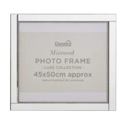 Dunelm Diamante Photo Frame 20" X 18" (50cm X 45cm) -Cool Decoration 30767210 alt02
