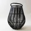 Dunelm Black Bamboo Large Lantern 2 Dunelm Black Bamboo Large Lantern -Cool Decoration 30769171