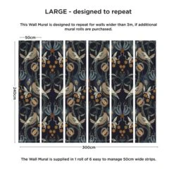 Dunelm Havisham Mural -Cool Decoration 30770347 alt04