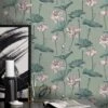 Dunelm Waterlily Lilypad Wallpaper -Cool Decoration 30776358