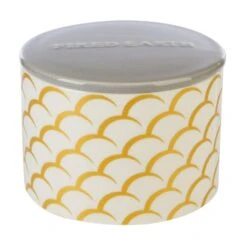 Fired Earth Large Ceramic White Tea & Pomegranate Wax Filled Candle 7 Fired Earth Large Ceramic White Tea & Pomegranate Wax Filled Candle -Cool Decoration 30778170 alt02