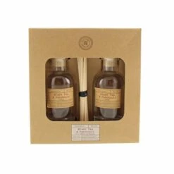 Churchgate Set Of 2 Black Tea And Patchouli Diffusers