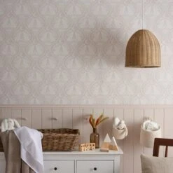 Brewster Rabbits Natural Self Adhesive Wallpaper -Cool Decoration 30780883 alt03
