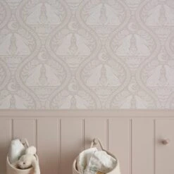 Brewster Rabbits Natural Self Adhesive Wallpaper -Cool Decoration 30780883 alt04