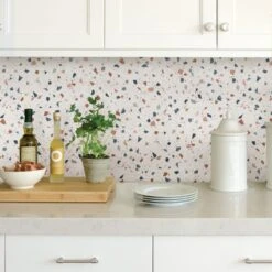 Brewster Terrazzo Multi Self Adhesive Wallpaper -Cool Decoration 30780886 alt03