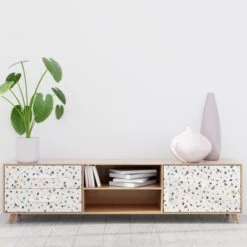 Brewster Terrazzo Multi Self Adhesive Wallpaper -Cool Decoration 30780886 alt04