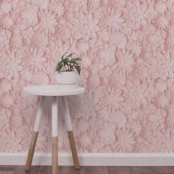 Fine Décor Wallpaper Dimensions Pink Floral 3D Wallpaper