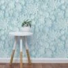 Fine Décor Wallpaper Dimensions Teal Floral 3D Wallpaper -Cool Decoration 30782444