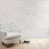 Dunelm White Brick Wallpaper -Cool Decoration 30782560
