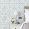 Dunelm Dorma Remington Blue Wallpaper -Cool Decoration 30782867